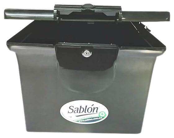 ARCHIVERO PORTATIL CARTA NEGRO SABLON