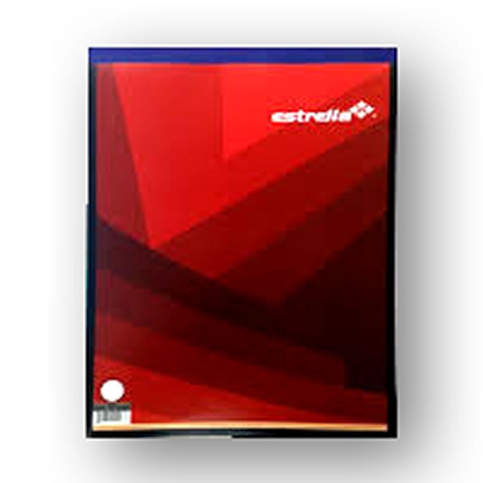 BLOCK CARTA RAYA 50 HOJAS ESTRELLA