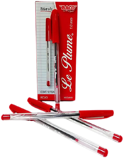 BOLIGRAFO PUNTO MEDIANO ROJO