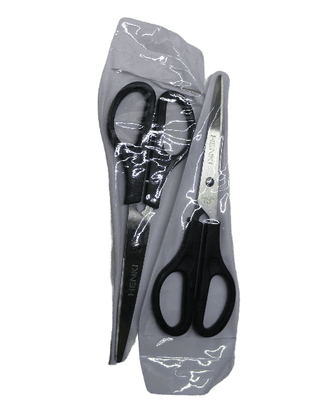 TIJERA DE OFICINA HENKI DE 6 1/2 PULGADAS