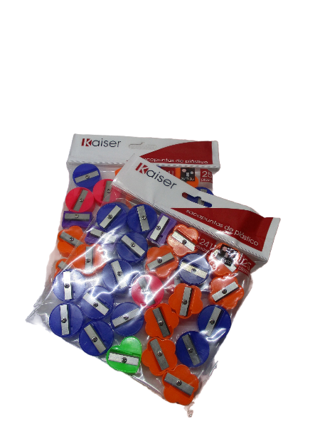 SACAPUNTAS ESCOLAR DE PLASTICO KAISER