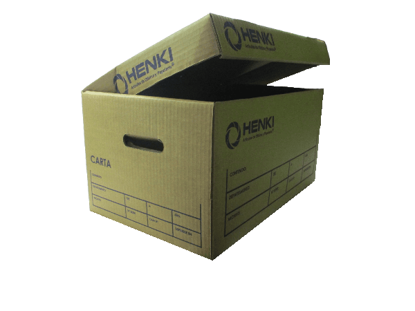 CAJA PARA ARCHIVO MUERTO HENKI TAMAÑO CARTA