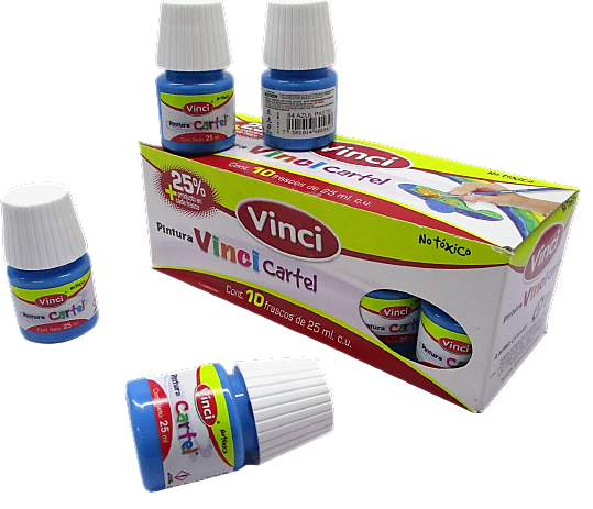 PINTURA VINCI 25ML COLOR AZUL PASTEL