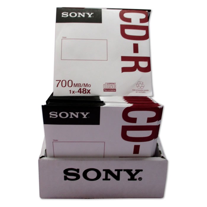 CD-R DISCO COMPACTO SONY PIEZA