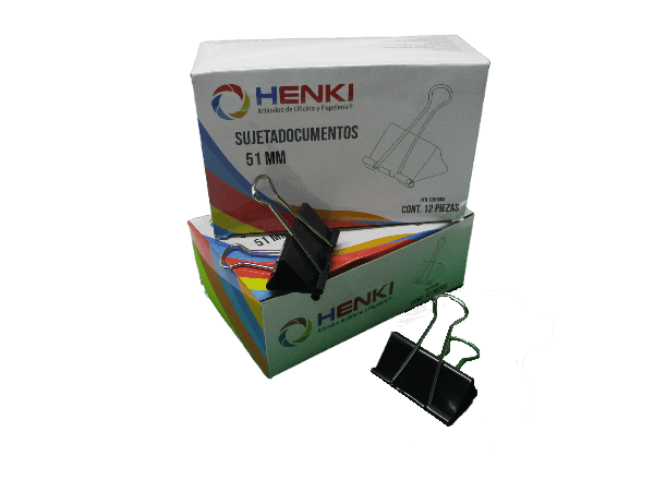 SUJETADOCUMENTOS 51 MM HENKI