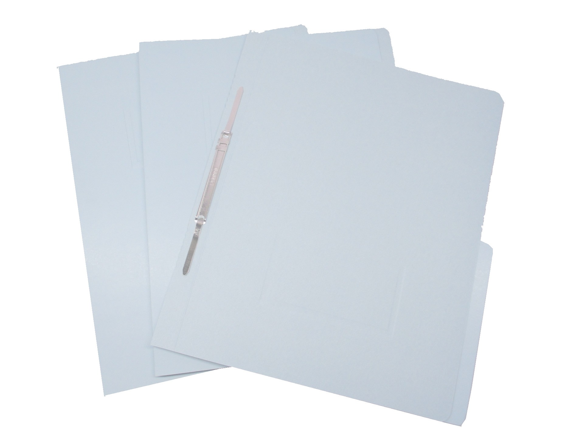 FOLDER CON BROCHE 8 CMS TAMAÑO CARTA AZUL CLARO