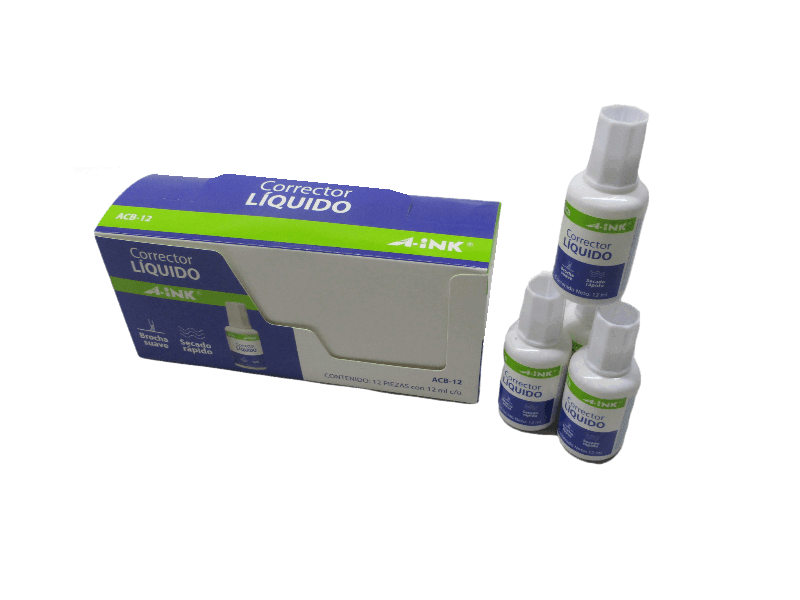 CORRECTOR LIQUIDO A-INK 12 ML