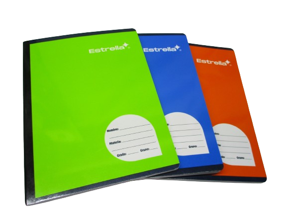 CUADERNO PROFESIONAL COSIDO ESTRELLA CUADRO GRANDE