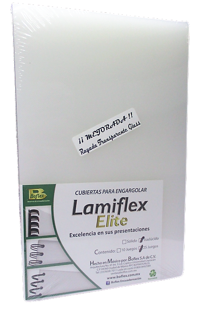 CUBIERTA PLASTICA OFICIO CRISTAL CON 50 PIEZAS