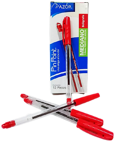 BOLIGRAFO PINT POINT PUNTO MEDIANO ROJO